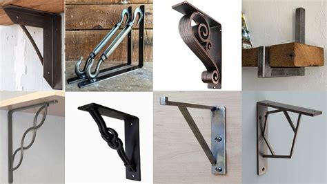 painting metal shelf brackets|diy metal shelf brackets.